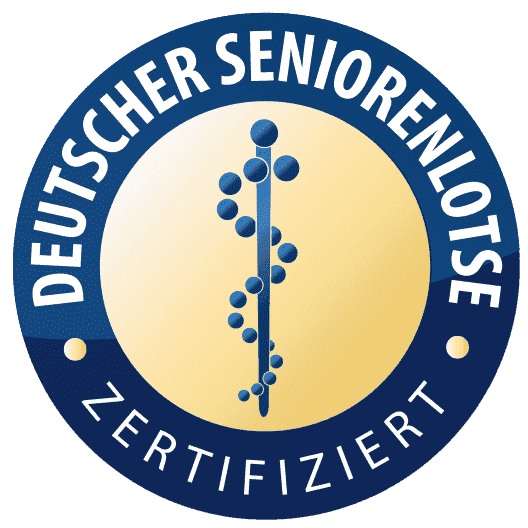 Zertifiziert von Deutscher Seniorenlotse für Pflegeboxen.